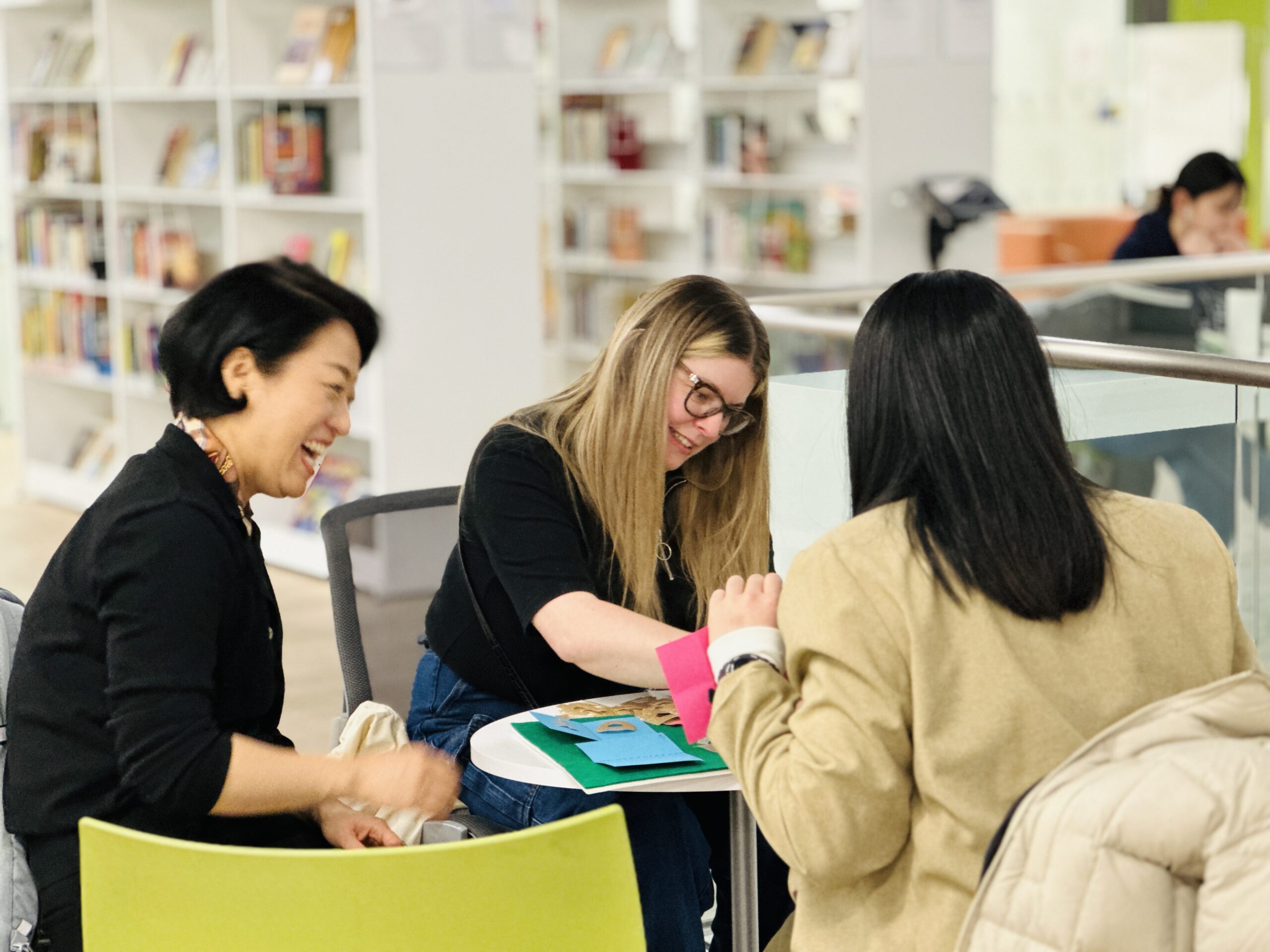 Sue Teaching Korean Language at the Halifax Central Library