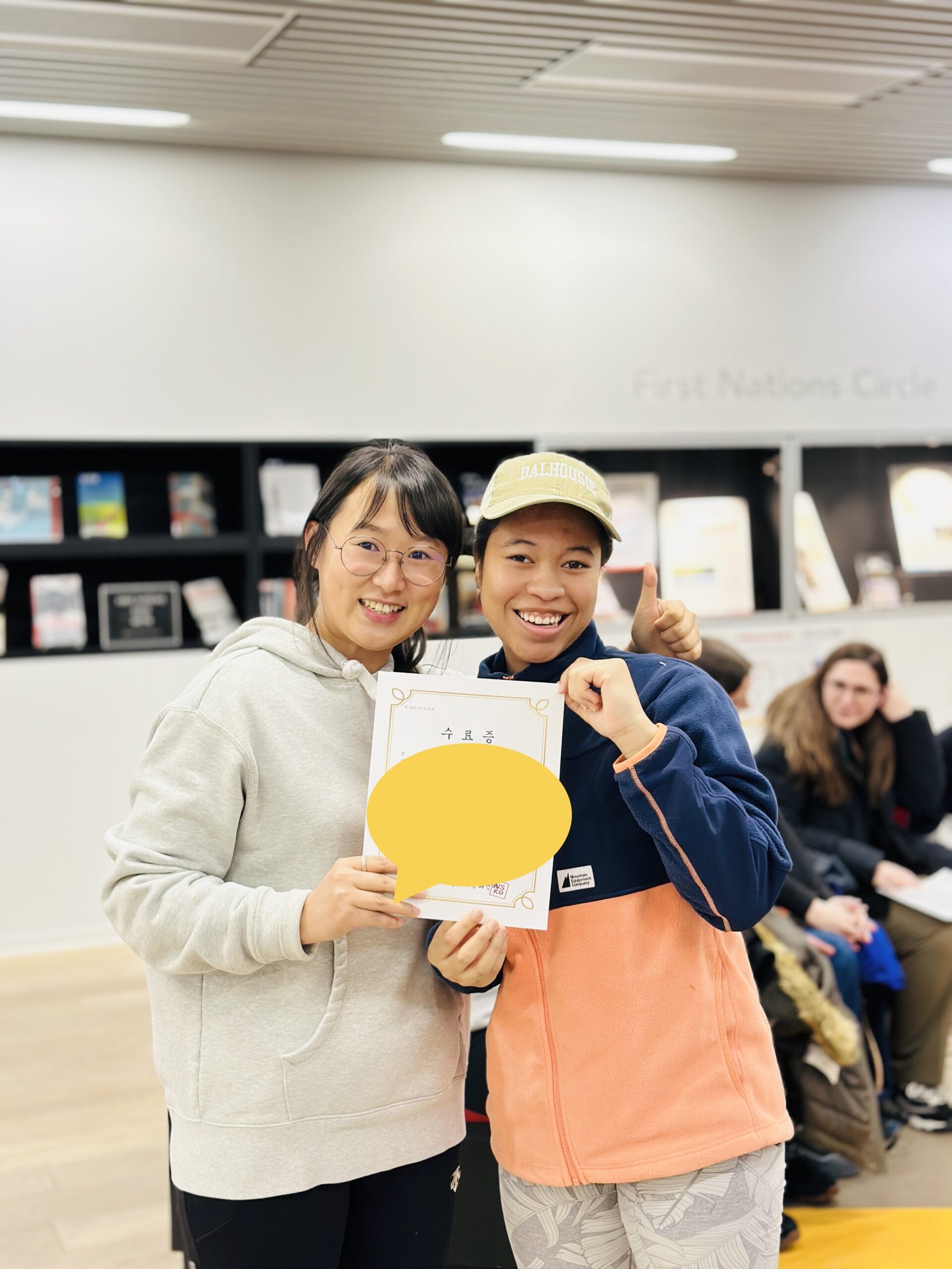 Studying Korean Language at the Halifax Central Library